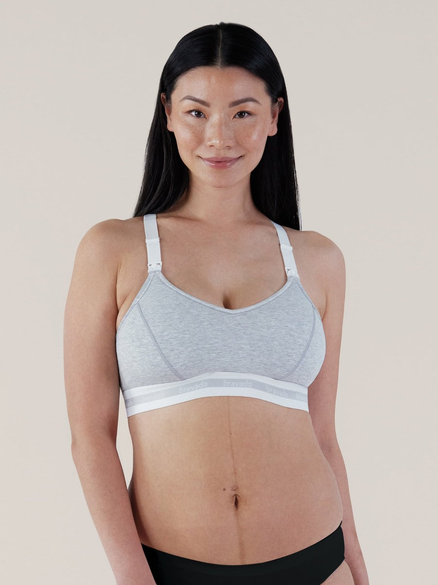 Bravado Original Pumping & Nursing Bra - Dove Heather