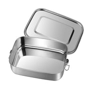 Biomom Stainless Steel Lunch Box, 1200ml - Silver