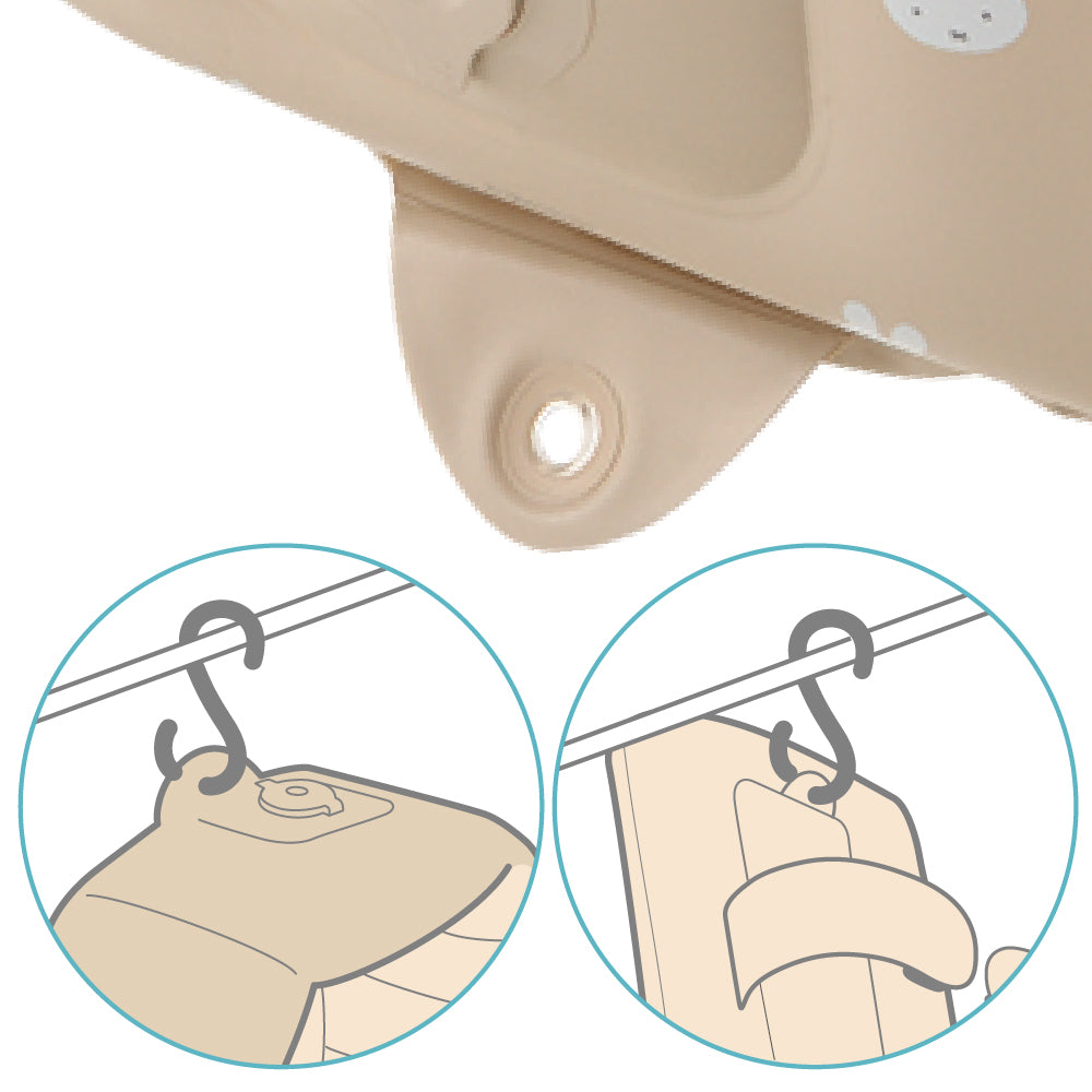 Richell Soft Inflatable Baby Bath Tub Step Up (2 Designs)