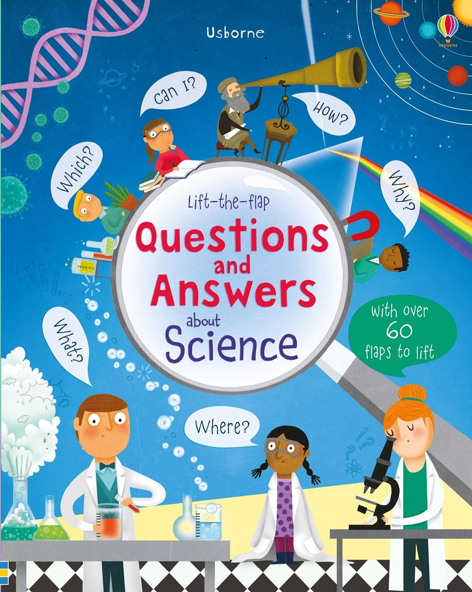 Usborne Lift-The-Flap Q&A Book (6 Titles)