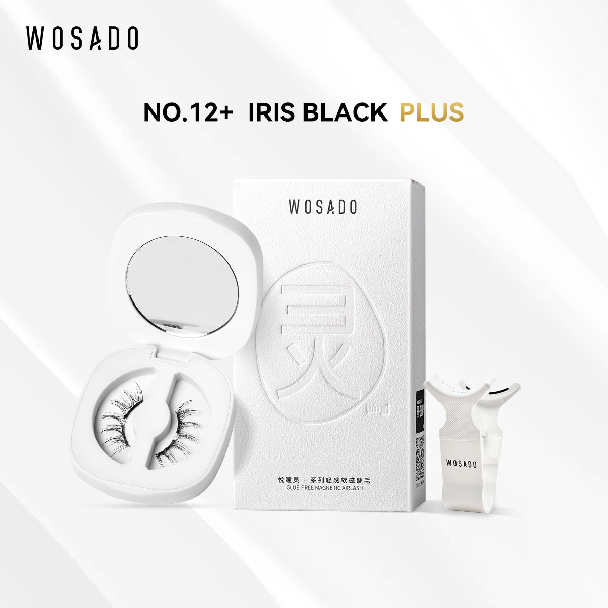 WOSADO Soft Magnetic Eyelashes, Widen/Plus (4 Designs)