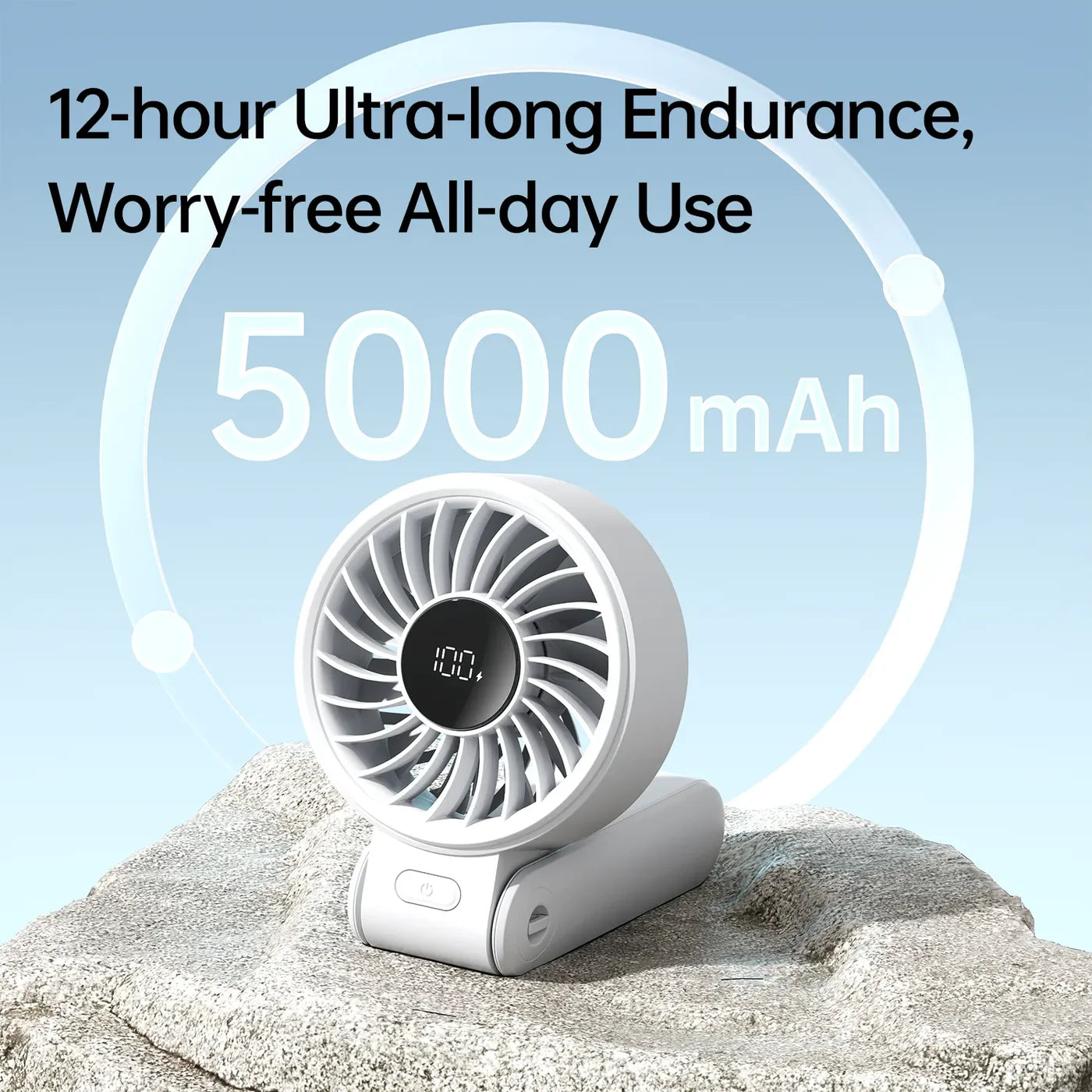 JisuLife Handheld Fan Life 7, 5000mah (3 Colors)
