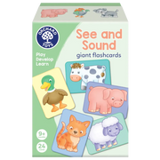 Orchard Toys See and Sound Giant Flashcards