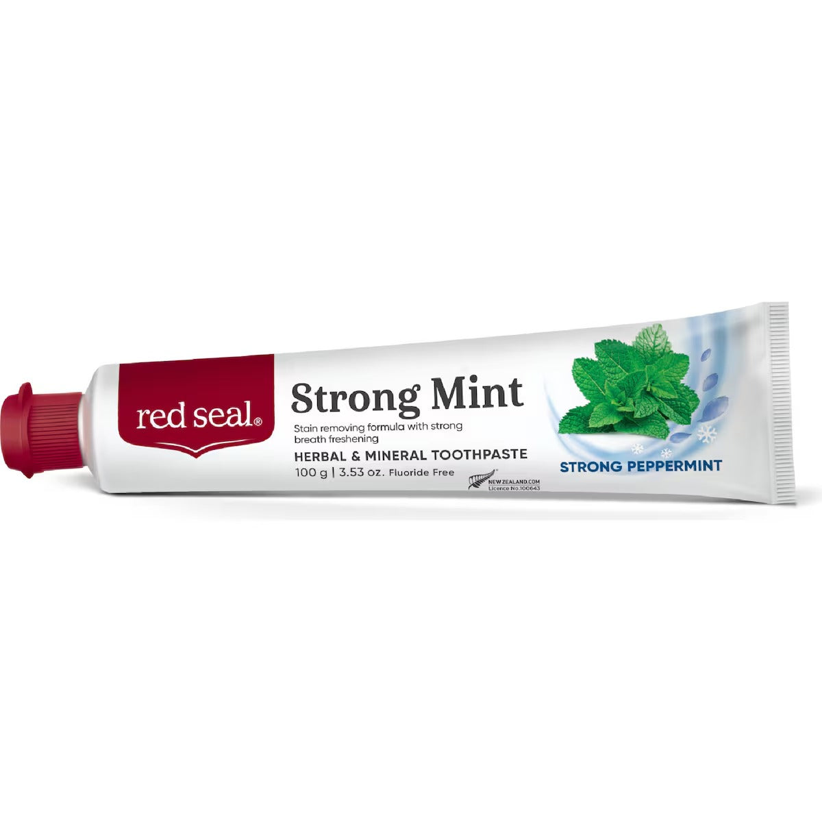 Red Seal Strong Mint Toothpaste, 100g (Exp 09/28)