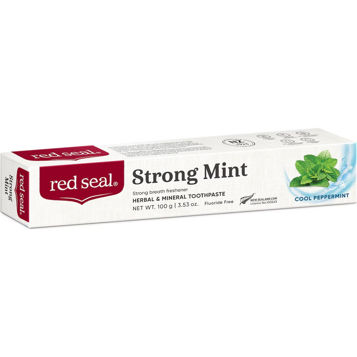 Red Seal Strong Mint Toothpaste, 100g (Exp 09/28)