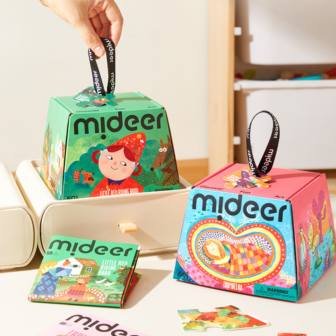 Mideer Artist Fairytale Puzzle (2 Themes) - Pupsik Singapore