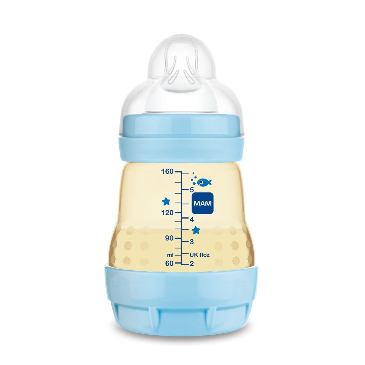 MAM Easy Start Anti-Colic Premium PPSU Milk Bottle, 160ml (3 Assorted Colours) - Pupsik Singapore