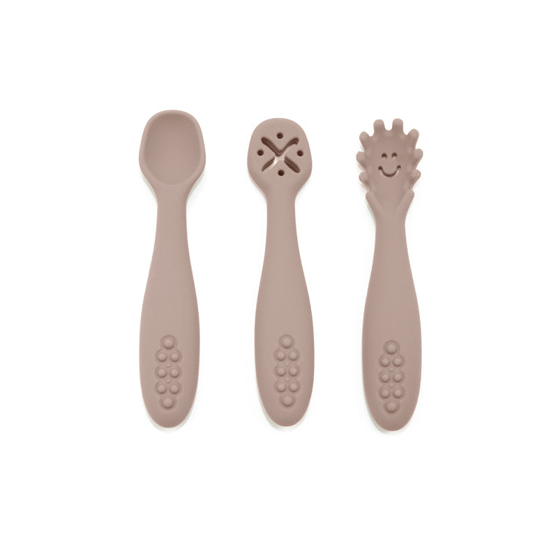 Biomom Self-Feeding Pre-Spoons, 3pk (5 Colours)