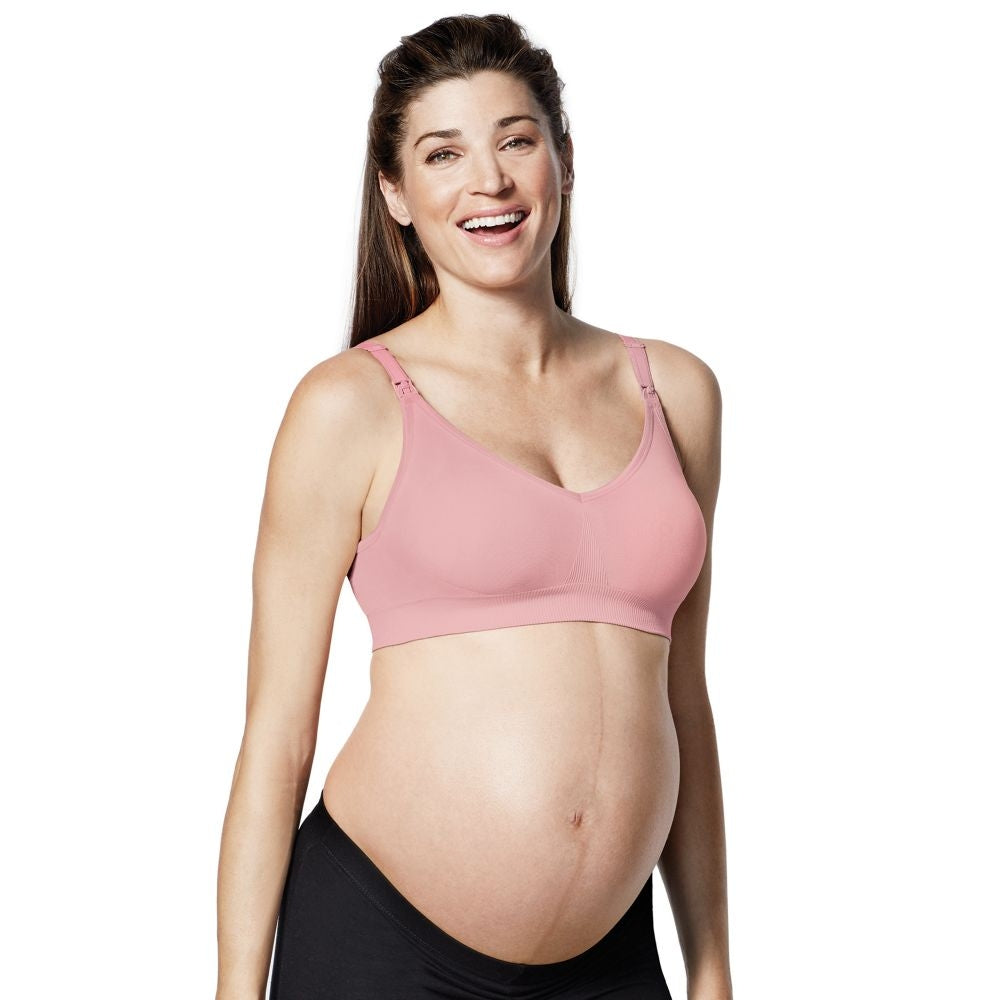 Bravado Body Silk Seamless Sustainable Nursing Bra - Dusted Peony (4 Sizes)