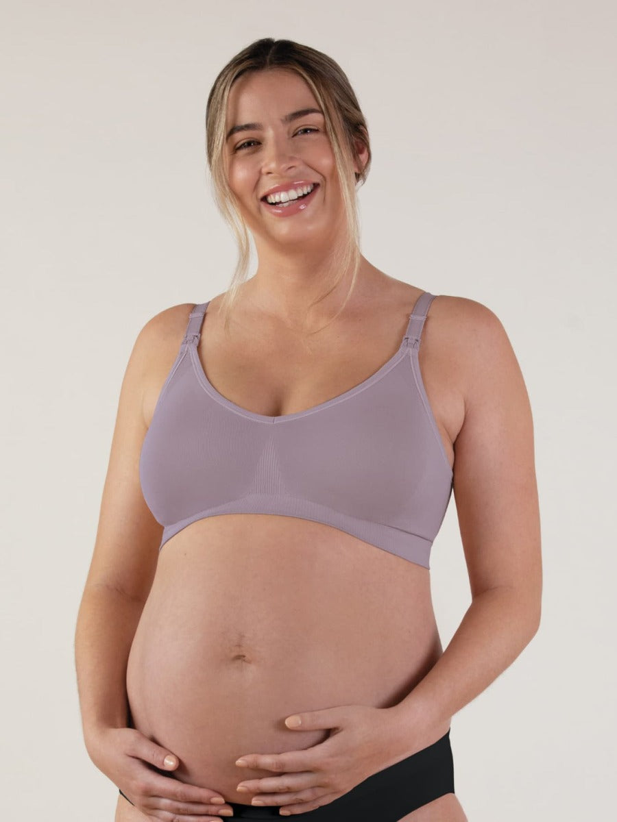 Bravado Body Silk Seamless Sustainable Nursing Bra - Grey Orchid
