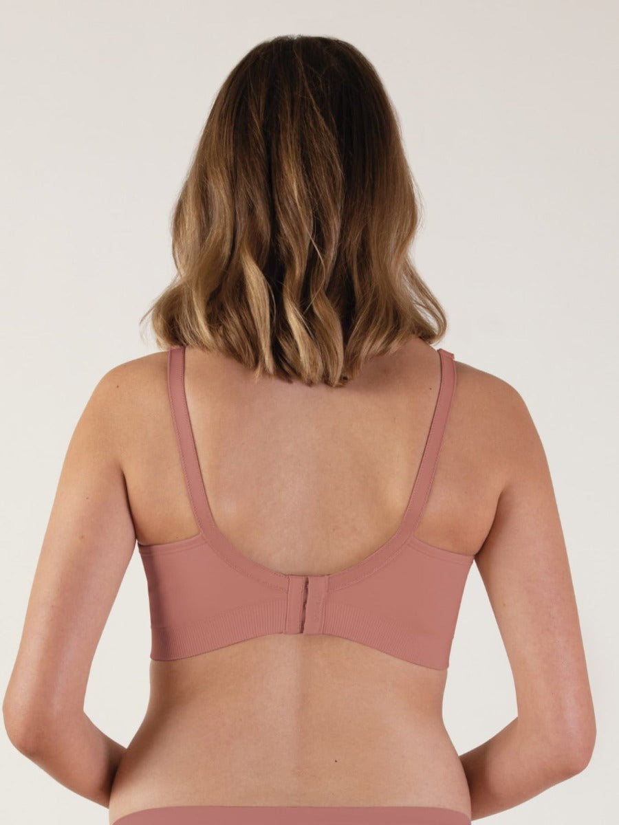 Bravado Body Silk Seamless Sustainable Nursing Bra - Roseclay