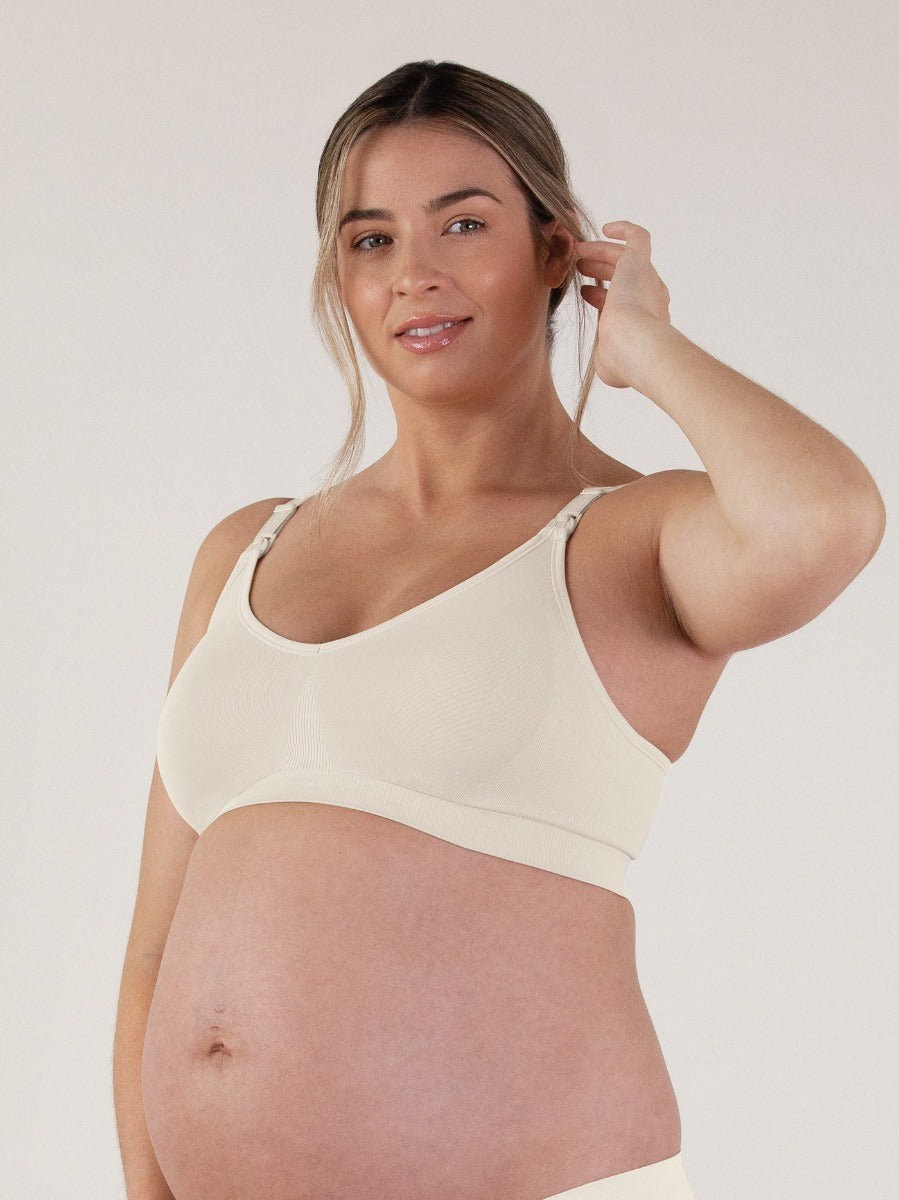 Bravado Body Silk Seamless Nursing Bra Sustainable - Antique White