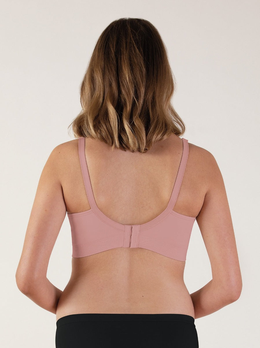 Bravado Body Silk Seamless Sustainable Nursing Bra - Dusted Peony (4 Sizes)