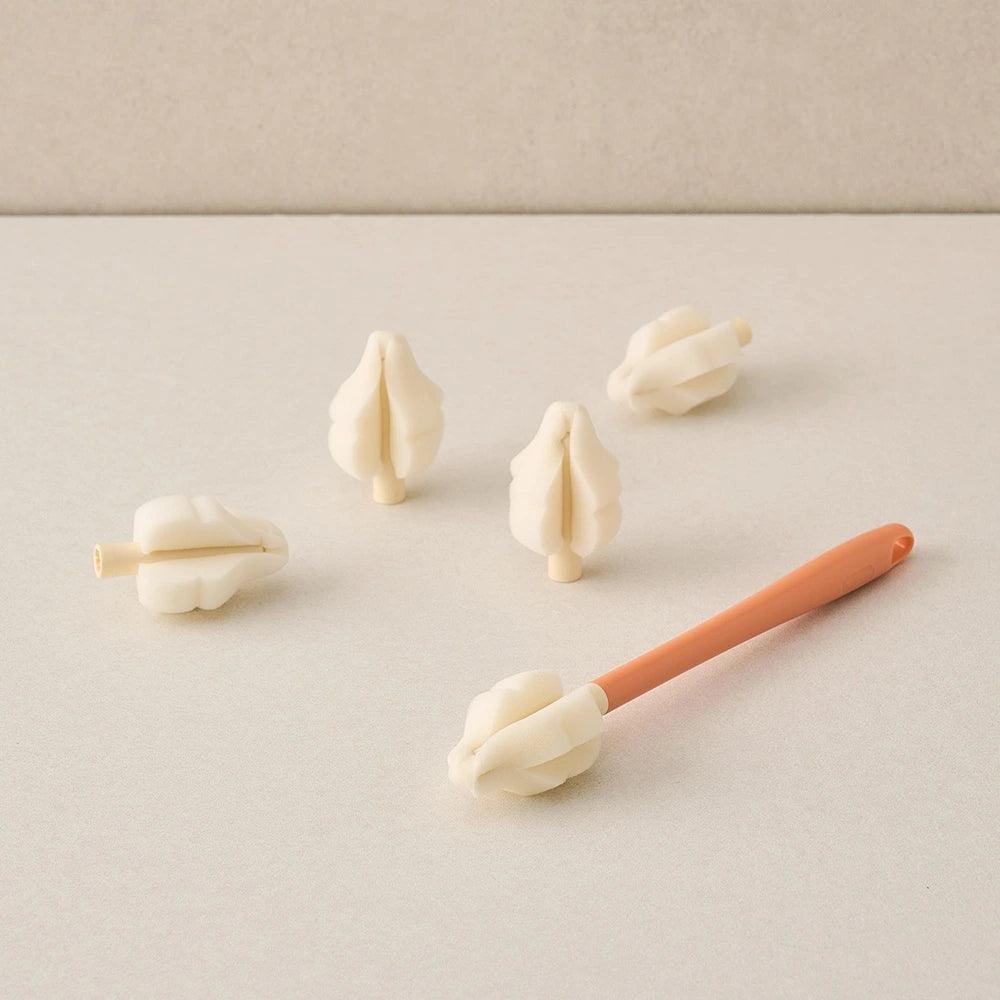Moyuum Long Replaceable Sponge Brush Set (2 Types) - Pupsik Singapore