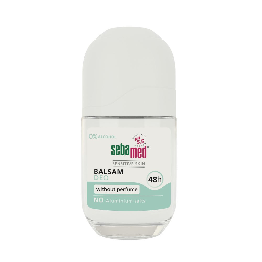Sebamed Balsam Perfume Free Deodorant Roll-On, 50ml