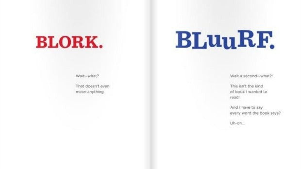 The Book with No Pictures Story Book