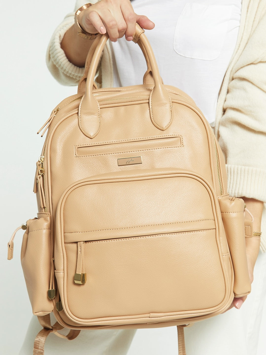Jujube Million Pockets Backpack - Caramel Latte