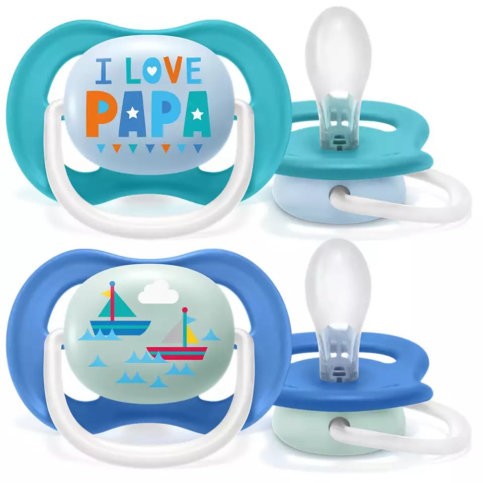 Philips Avent Ultra Air Pacifier, 2pk - 6-18M (14 Designs)