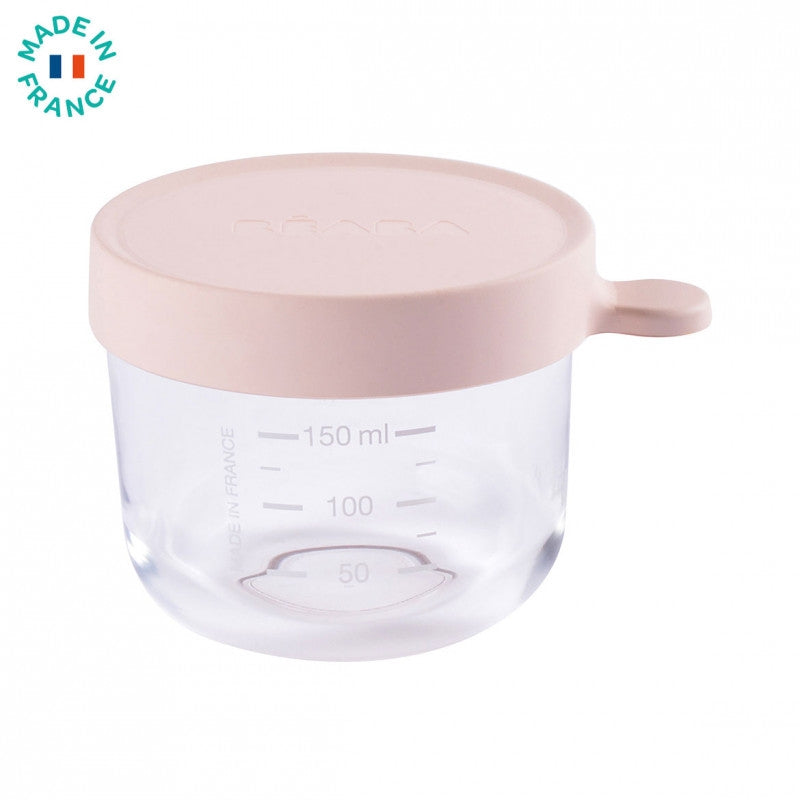 Beaba Conservation Glass Jar, 150ml (3 Colours)