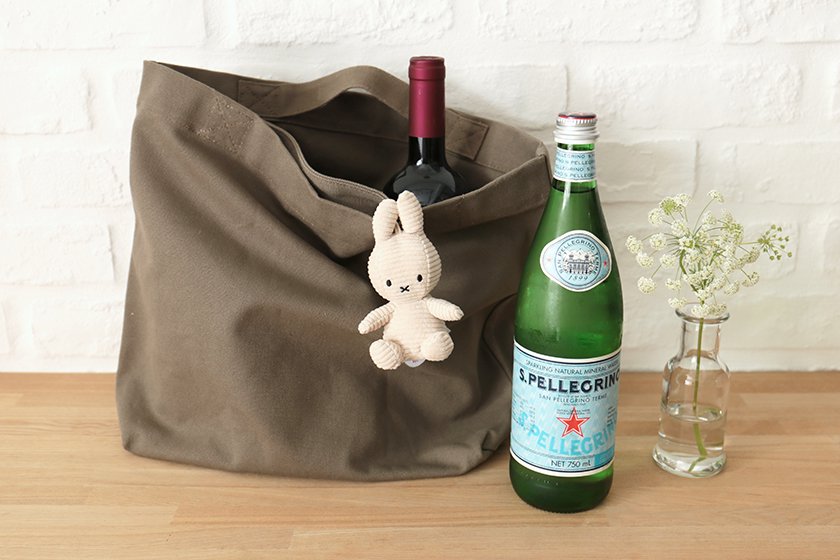 Miffy Corduroy Keychain, 10cm