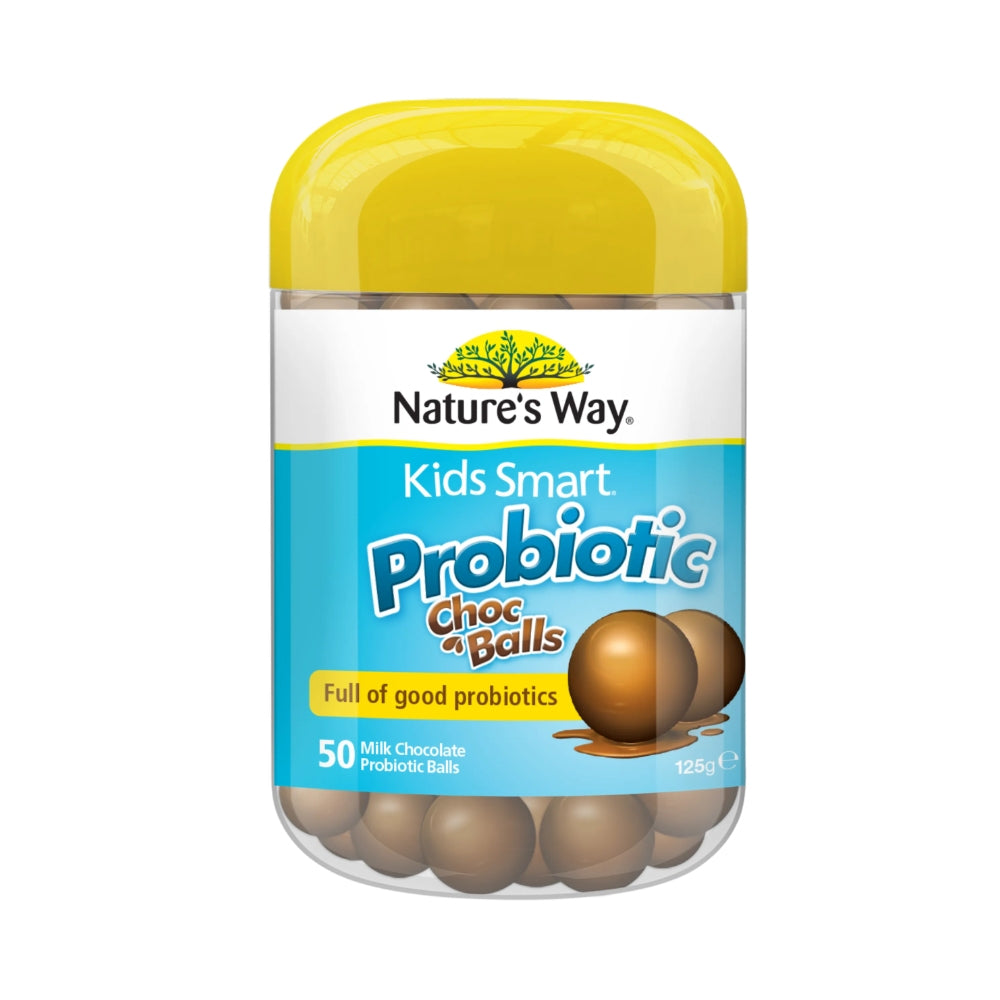 Nature's Way Kids Smart Probiotic Choc Balls, 50s (Exp 10/26)