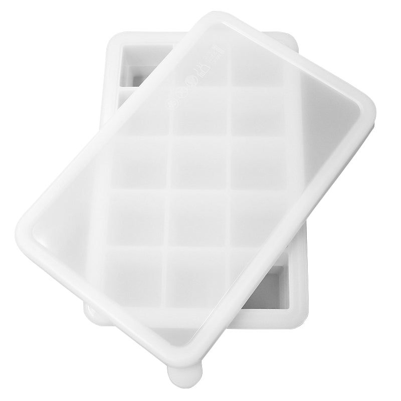 Biomom Pop N Go Silicone Food Portion Freezer Tray with Lid, 15 x 32ml (7 Colors)