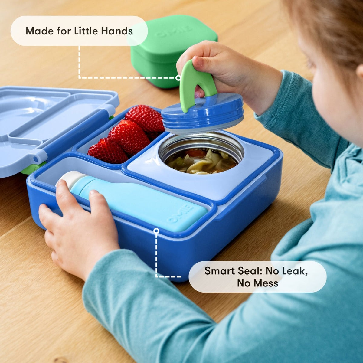 OmieBox Hot & Cold Insulated Bento Box (11 Colours)