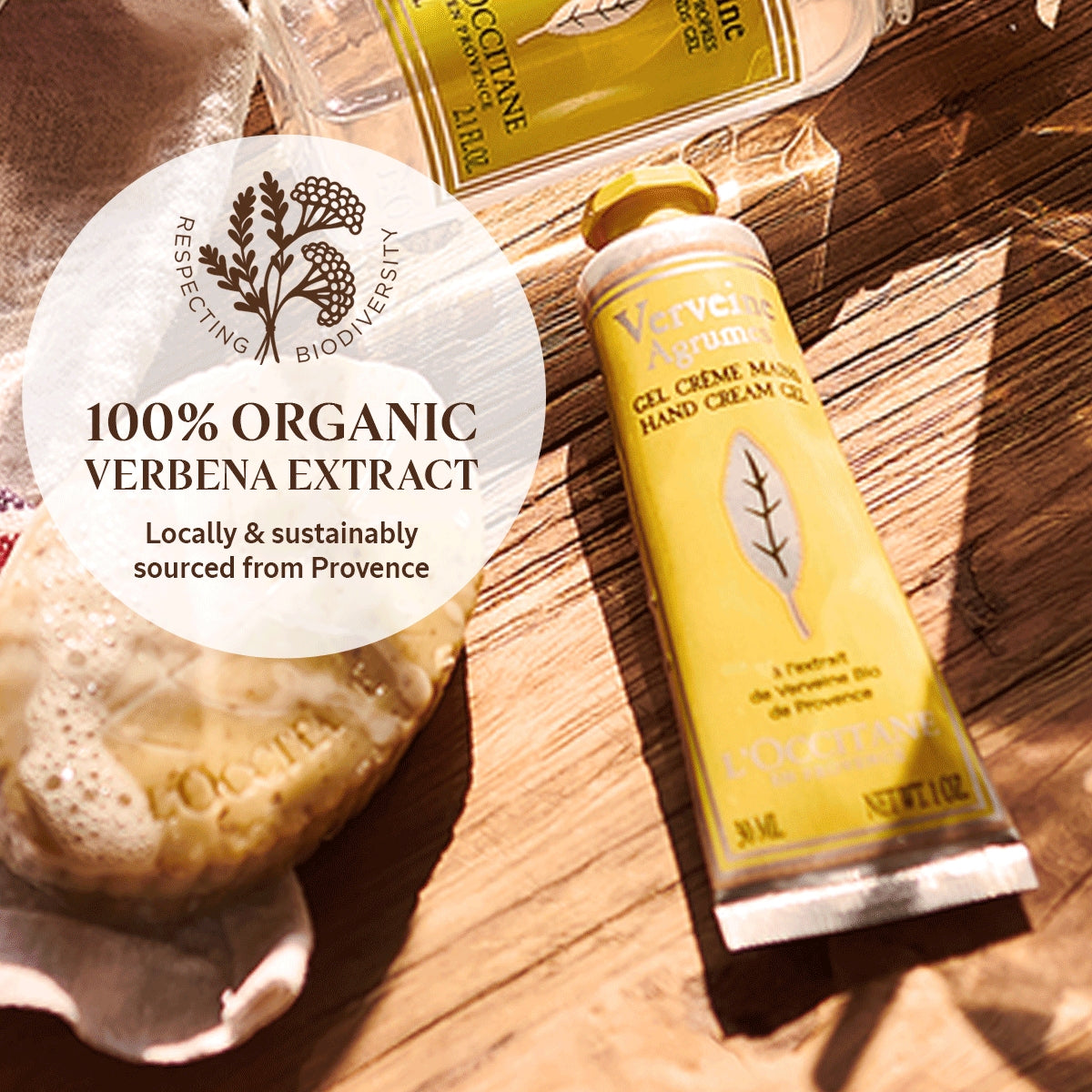 L'Occitane Citrus Verbena Hand Cream, 30ml (Exp 05/27)
