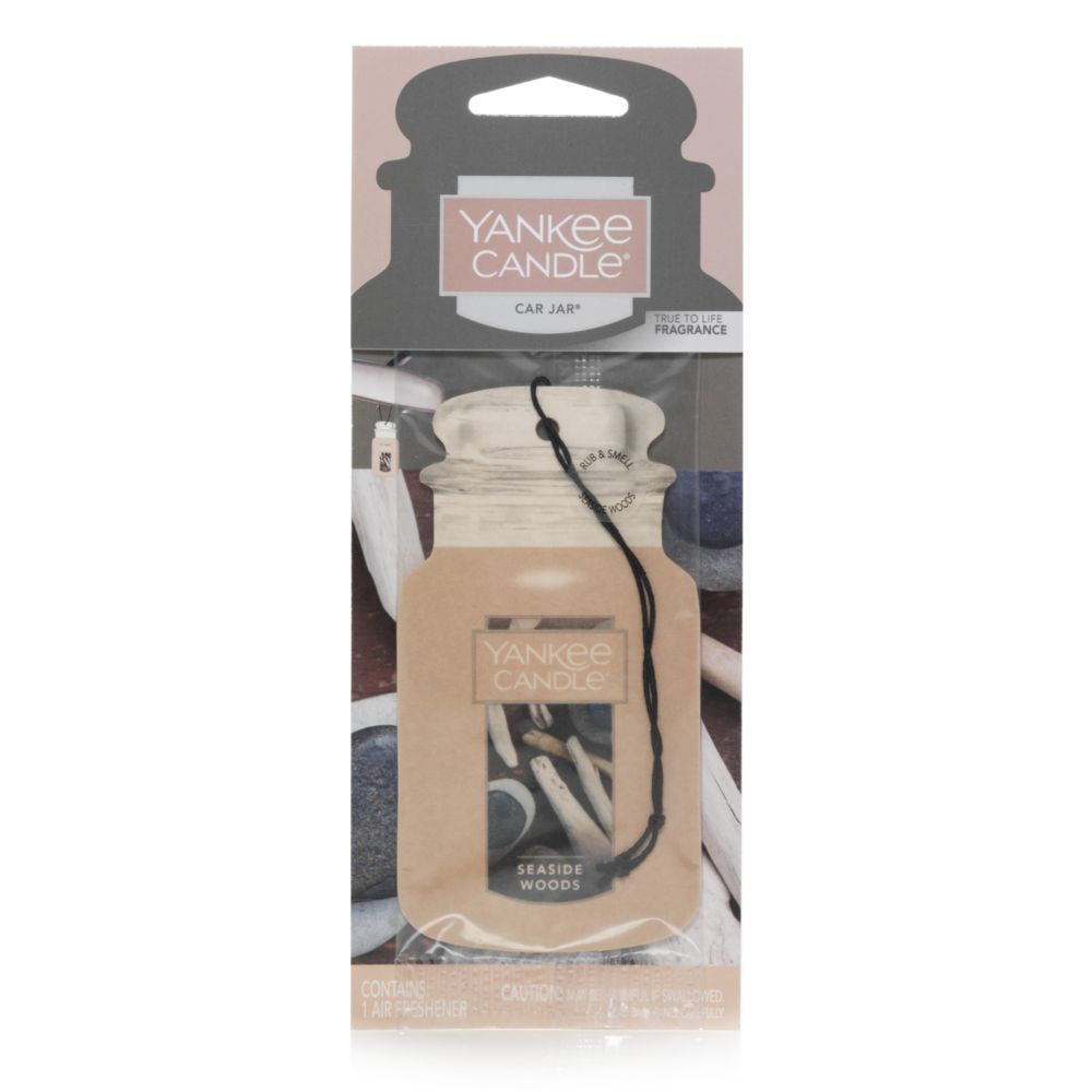 Yankee Candle Hanging Paper Car Jar (1pk) - Seaside Woods