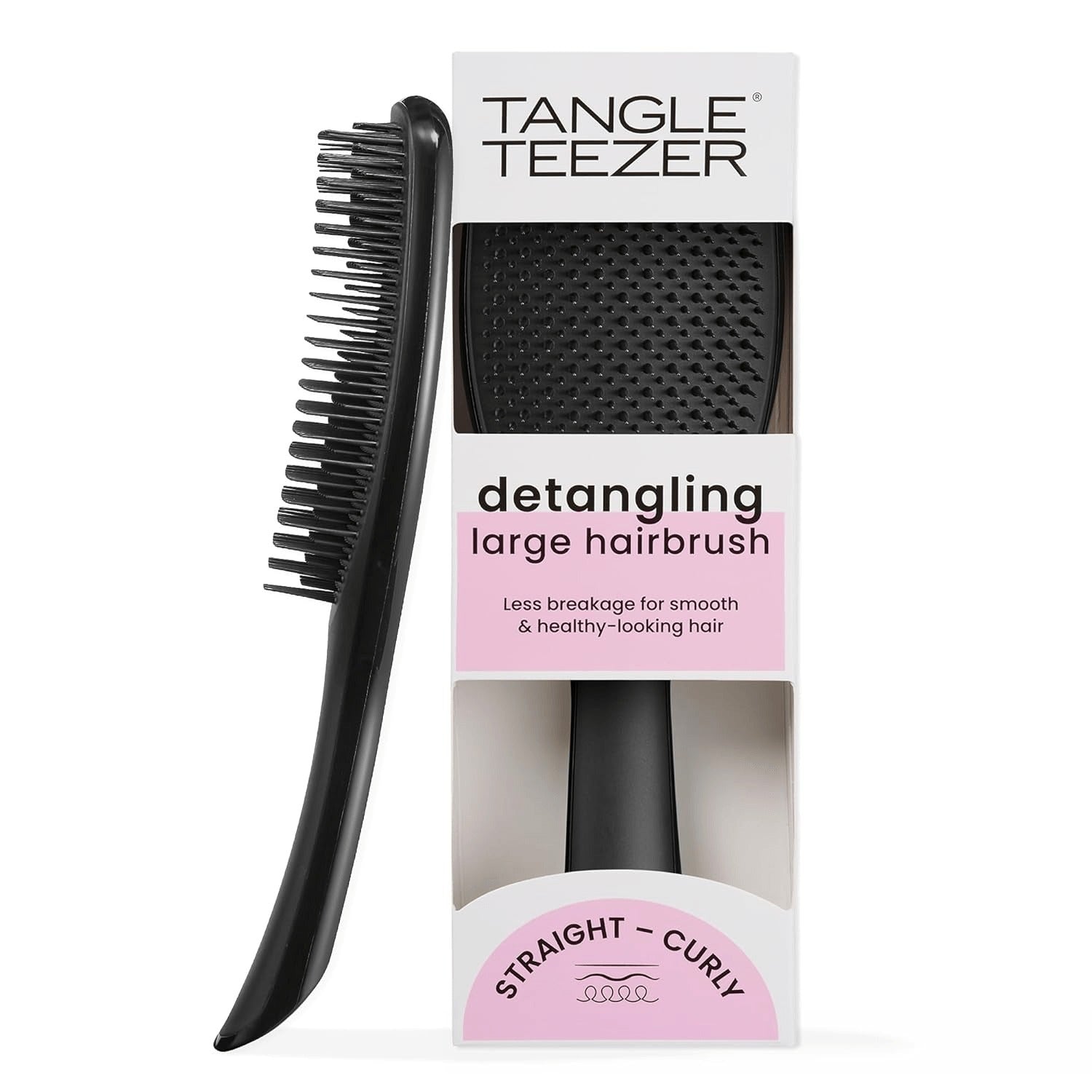 Tangle Teezer The Ultimate Detangler Large Hairbrush, Straight & Curly (4 Colors)