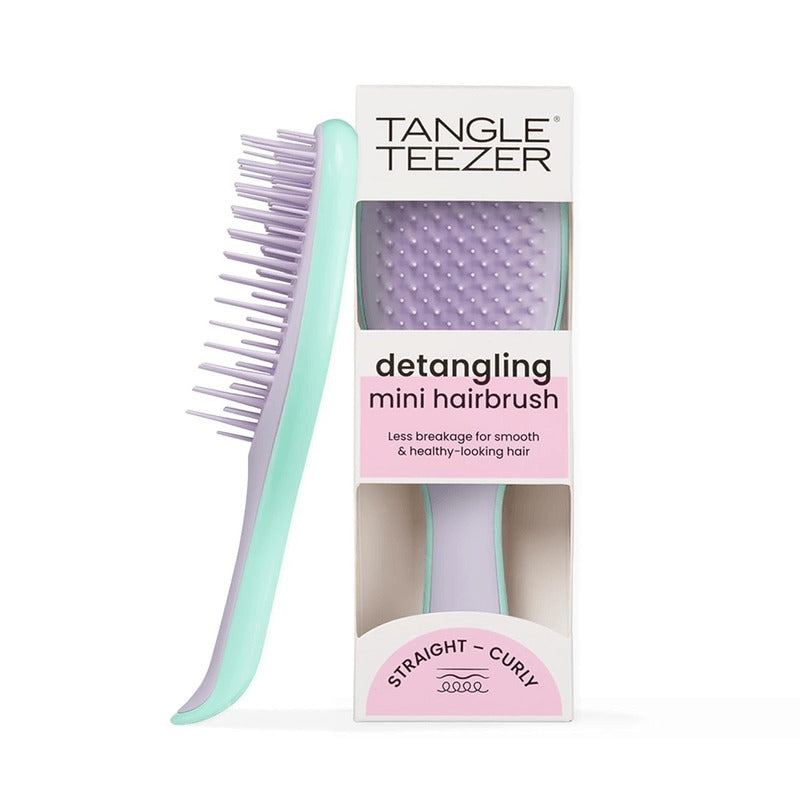 Tangle Teezer The Ultimate Detangler Mini Hairbrush For Kids, Straight & Curly (10 Colors)