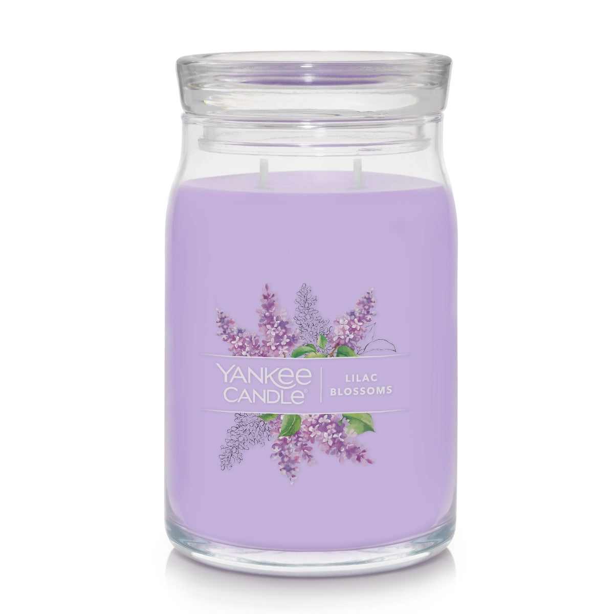 Yankee Candle Signature Large Jar Candle, 2-wicks (20oz) - Lilac Blossoms