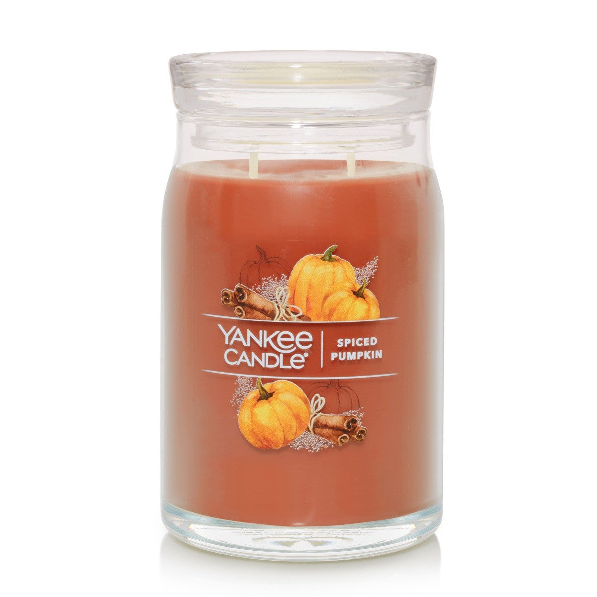 Yankee Candle Signature Large Jar Candle, 2-wicks (20oz) - Spiced Pumpkin
