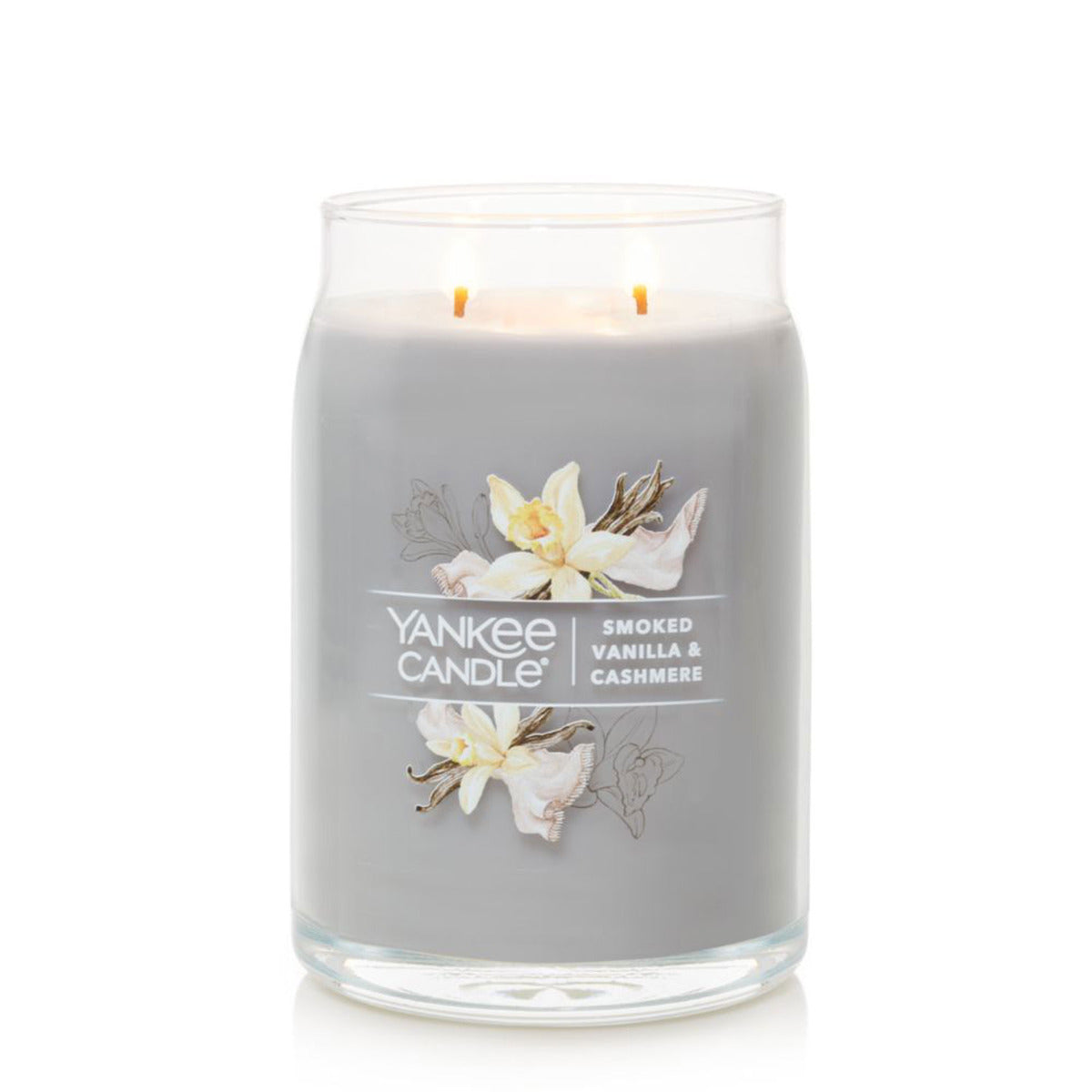 Yankee Candle Signature Large Jar Candle, 2-wicks (20oz) - Smoked Vanilla Cashmere