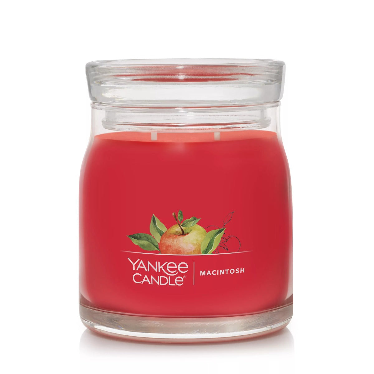 Yankee Candle Signature Medium Jar Candle, 2-wicks (13oz) - Macintosh