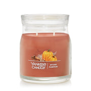 Yankee Candle Signature Medium Jar Candle, 2-wicks (13oz) - Spiced Pumpkin