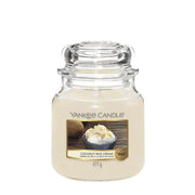 Yankee Candle Medium Jar Candle (14.5oz) - Coconut Rice Cream