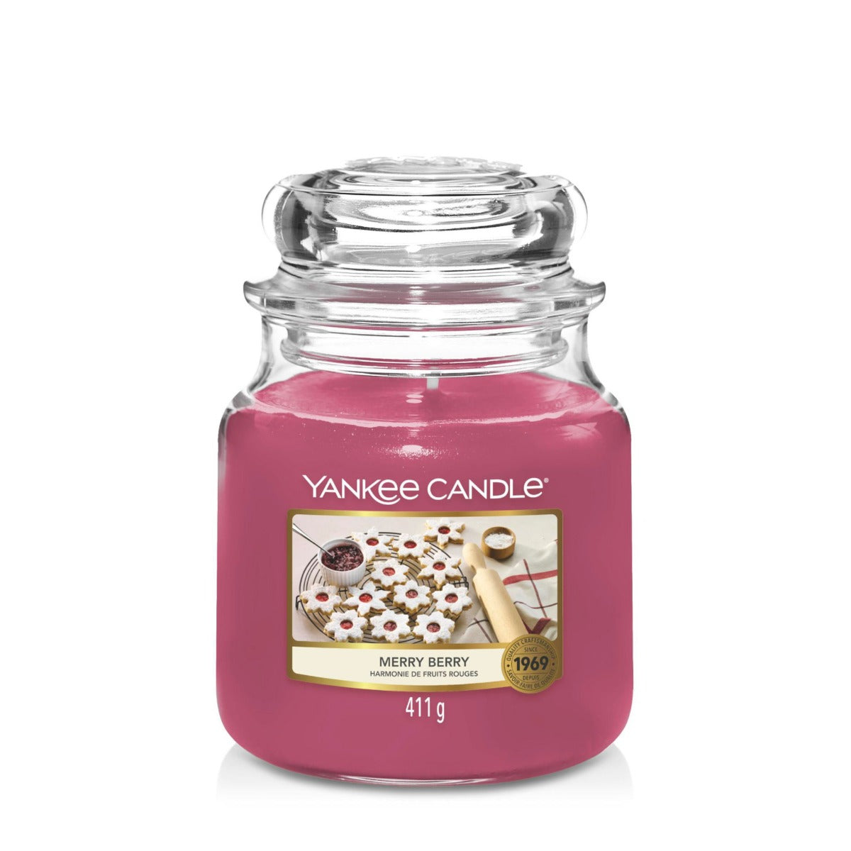 Yankee Candle Medium Jar Candle (14.5oz) - Merry Berry