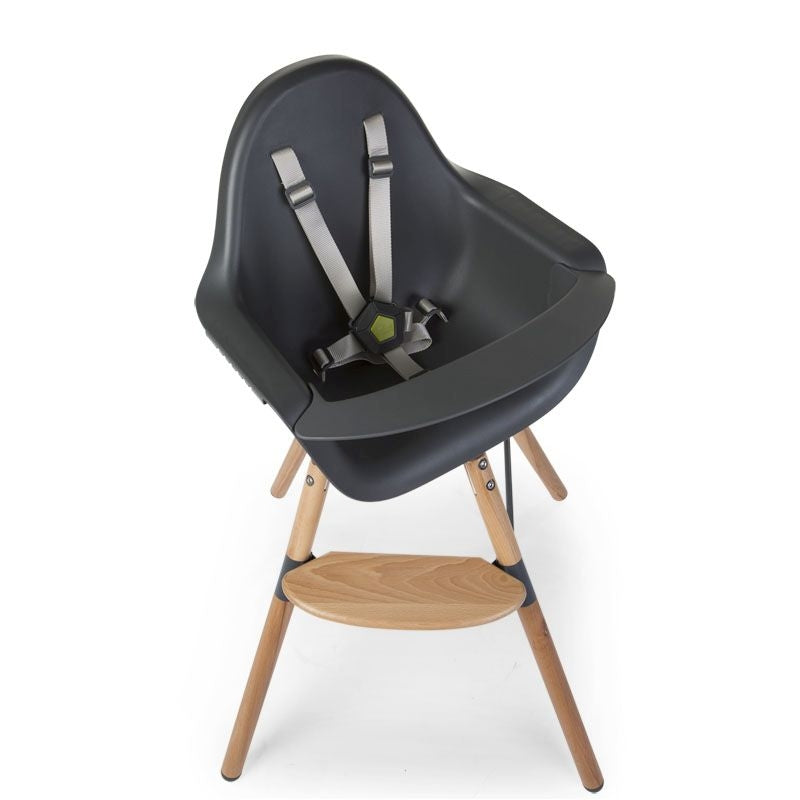 Childhome Evolu ONE.80 Swivel High Chair - Anthracite