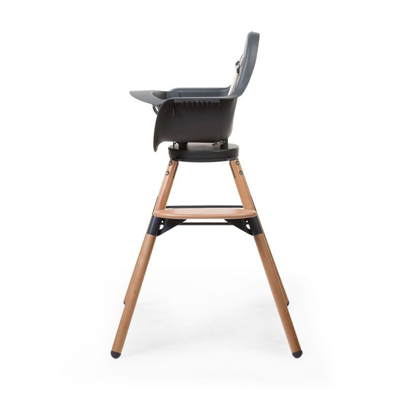 Childhome Evolu ONE.80 Swivel High Chair - Anthracite