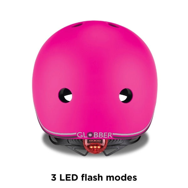 Globber Toddler GO•UP Lights Helmet - XXS/XS (9 Colours) - Pupsik Singapore