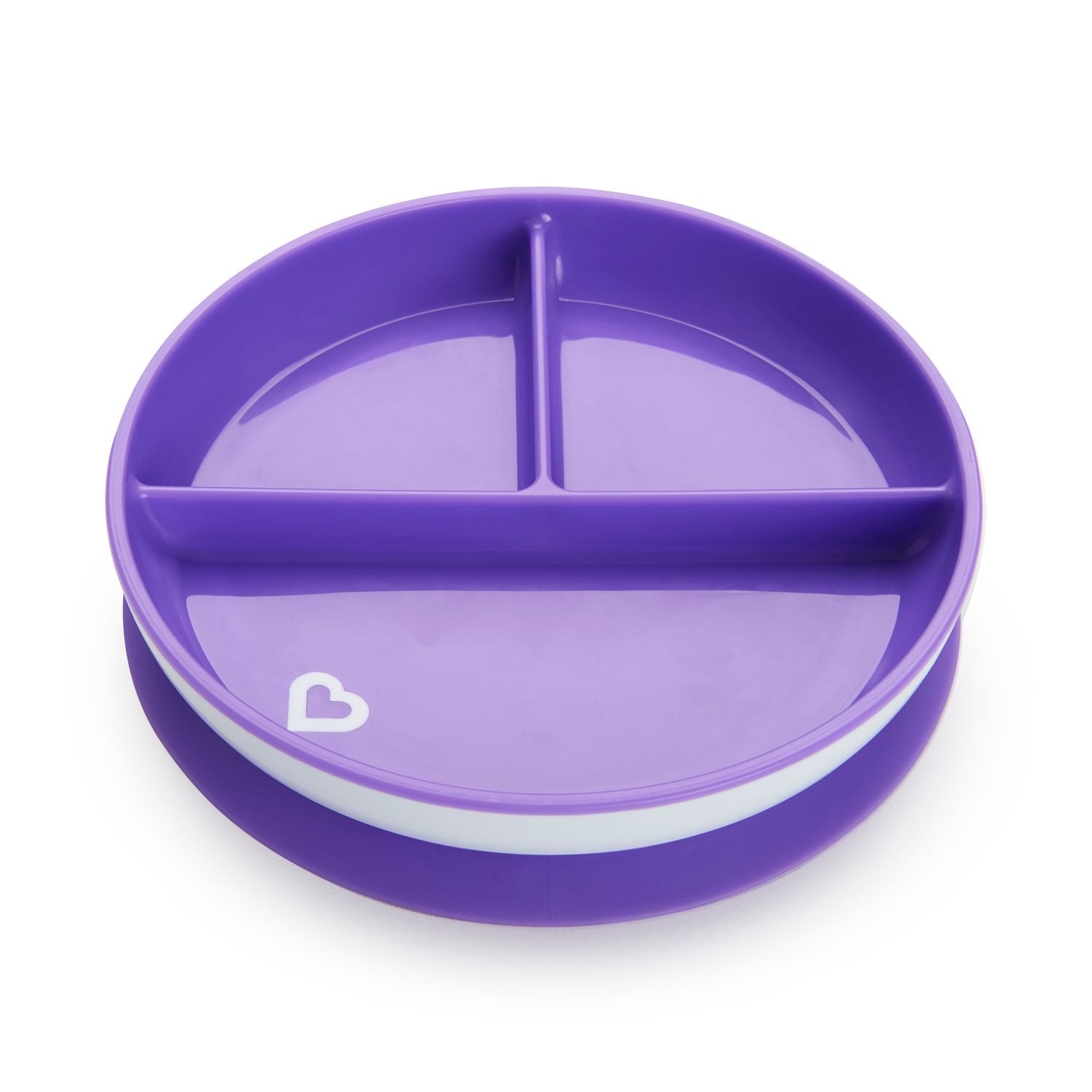 Munchkin Stay Put Suction Baby Plate (4 Colours) - Pupsik Singapore