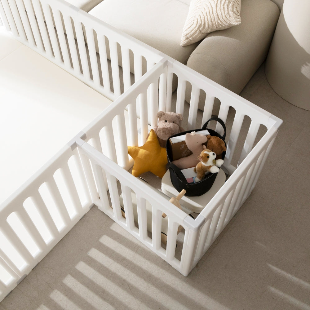 Creamhaus High Free BabyRoom Play Yard Accessories (7 Types) | Door, Panels, Caps, Suction Pads