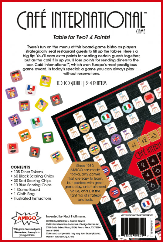 Amigo Café International Game