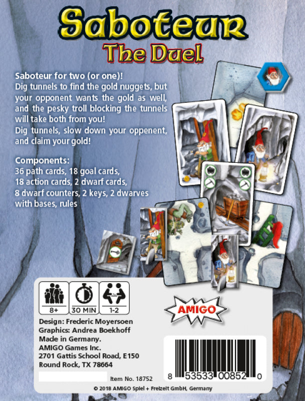 Amigo Saboteur: The Duel Game