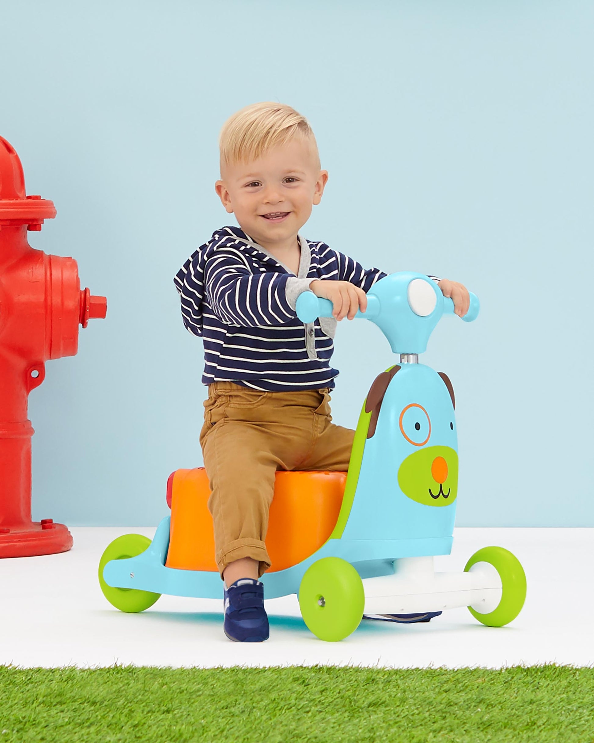 Skip Hop Zoo 3-In-1 Ride On Toy (2 Designs) - Pupsik Singapore