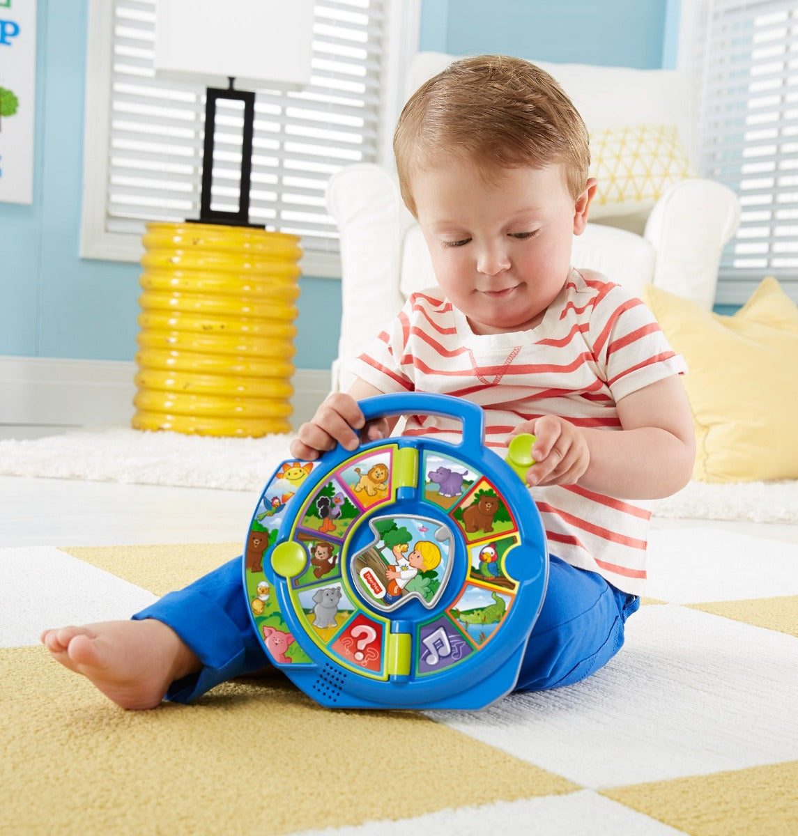 Fisher Price Little People World of Animals See 'N Say Toy