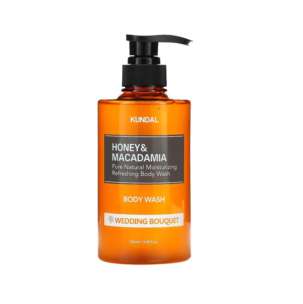 Kundal Honey & Macadamia Pure Body Wash, 500ml - Wedding Bouquet (Exp 06/27)