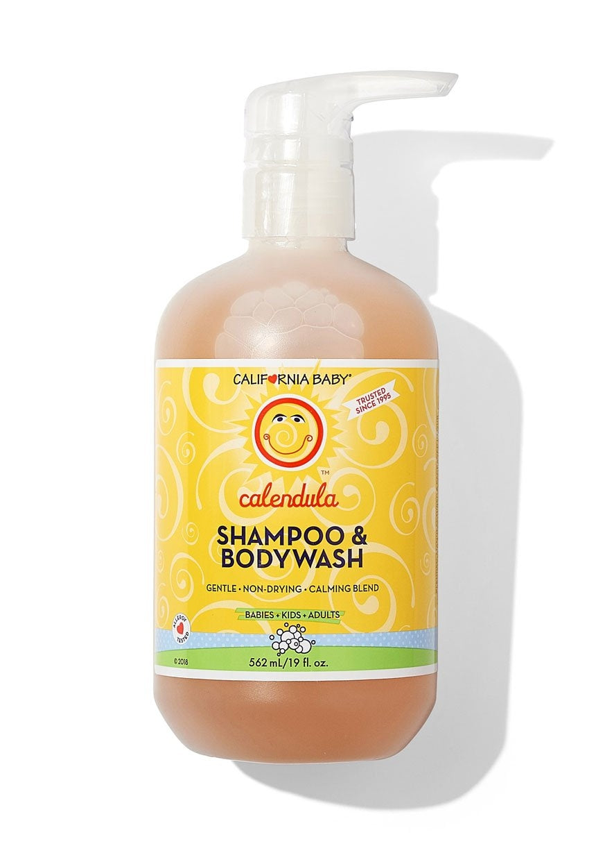 California Baby Shampoo Bodywash, 19oz (8 types)