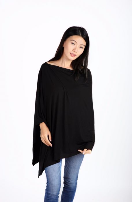 MPJ Bamboo Nursing Poncho, Regular/XL (14 Types) - Pupsik Singapore